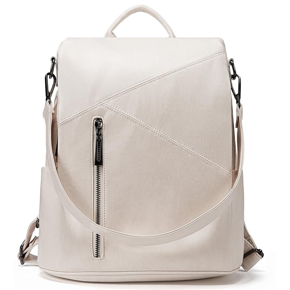 9120 Backpack,Fashion Casual Travel PU Leather Daypack Bag Shoulder